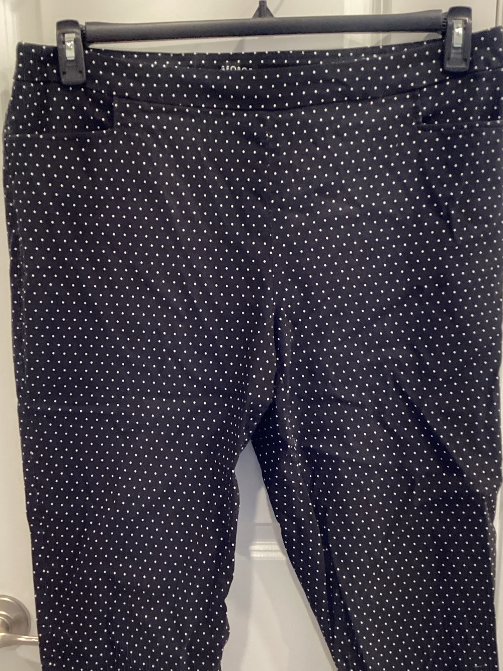 George Black Polka Dot Capris